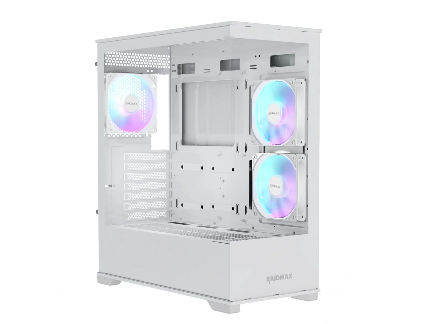 Raidmax i801 White ATX ARGB Mid Tower Case