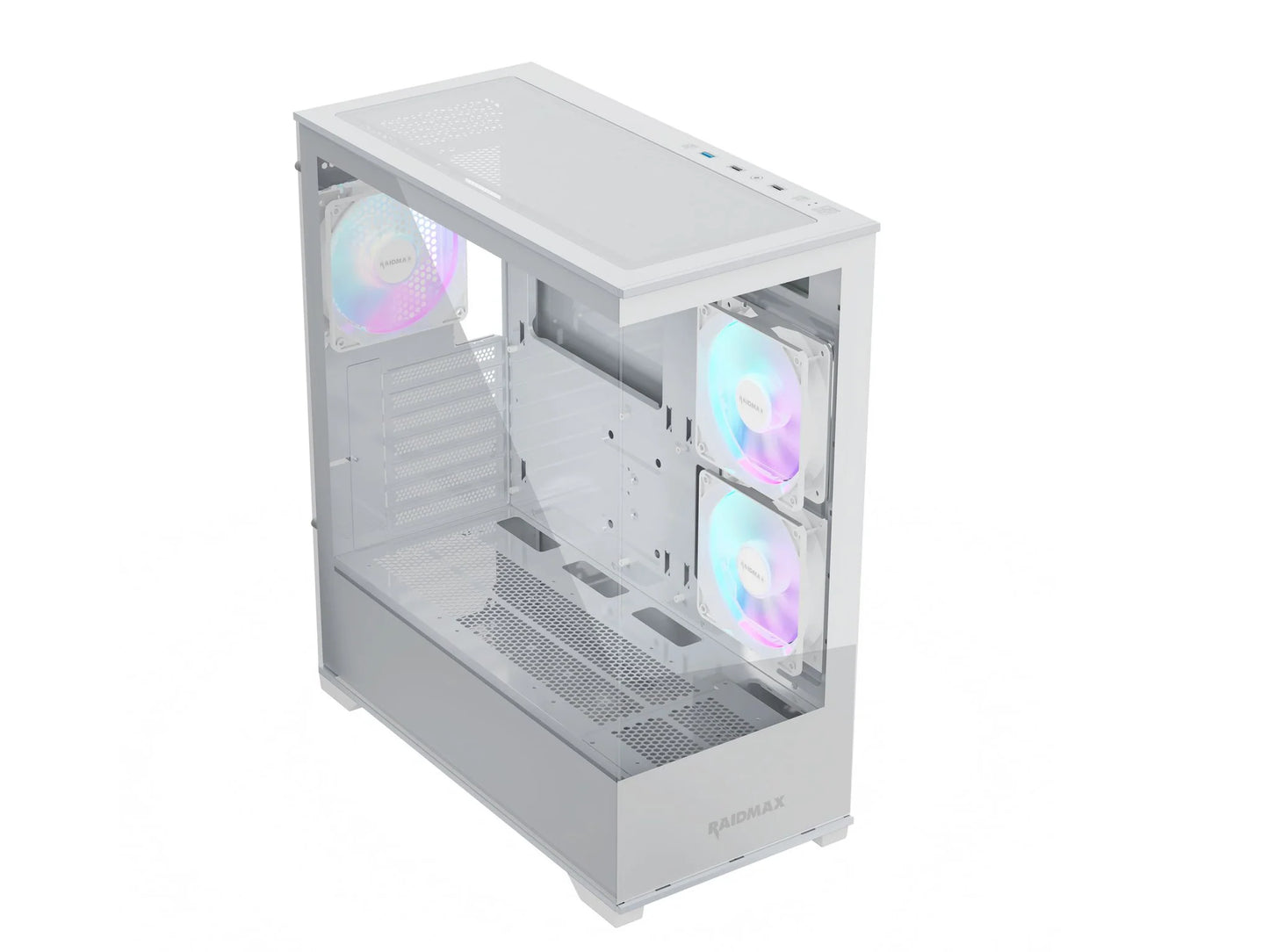 Raidmax i801 White ATX ARGB Mid Tower Case