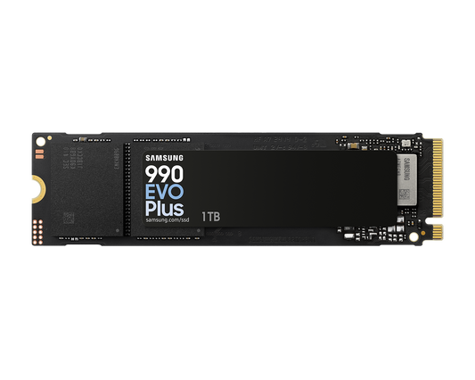 Samsung 990 EVO Plus 1TB 7250MB/s PCIE 5.0 x2/PCIe 4.0 x4 M.2 NVMe SSD 5Yr Wty