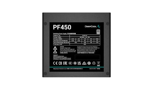 DEEPCOOL PF450 450W 80 Plus 3 Year Warranty ATX PSU