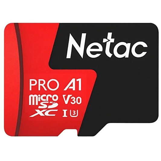 Netac P500 Extreme Pro 128GB microSD Card with Adapter 5 Yr Wty