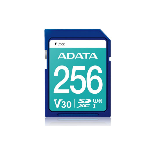 ADATA Premier Pro 256GB U3 V30 SD Card