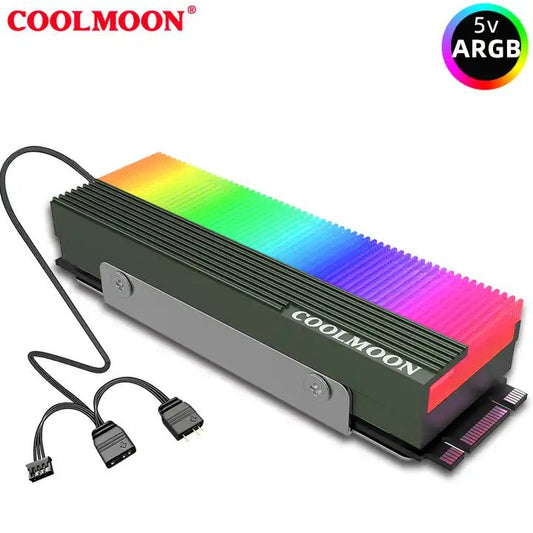 COOLMOON RGB 5V 3PIN M.2 SSD Heatsink