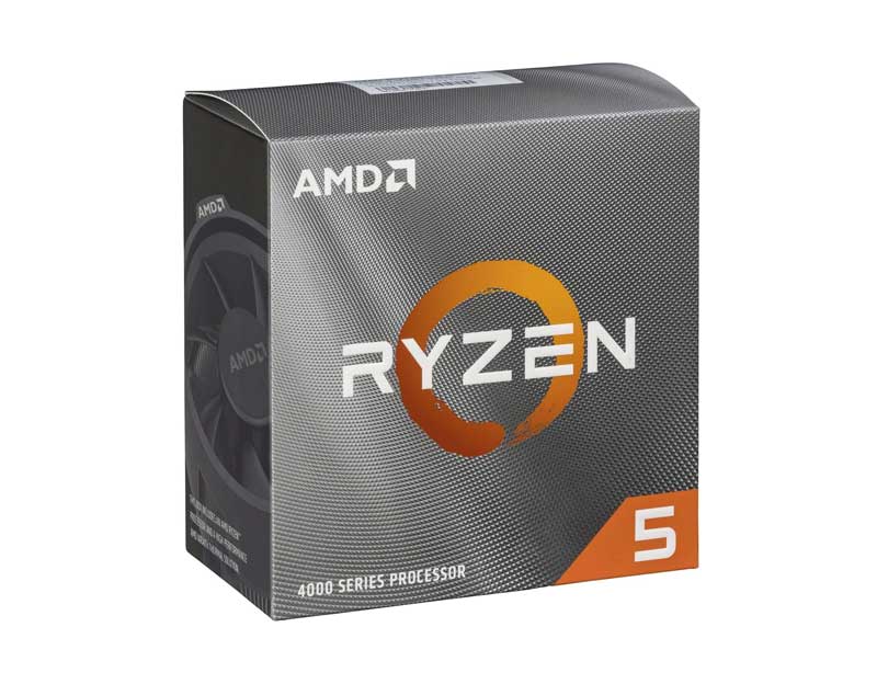 AMD Ryzen 5 4500 CPU 6 Cores 12 Threads 4.1Ghz Max Turbo Frequency