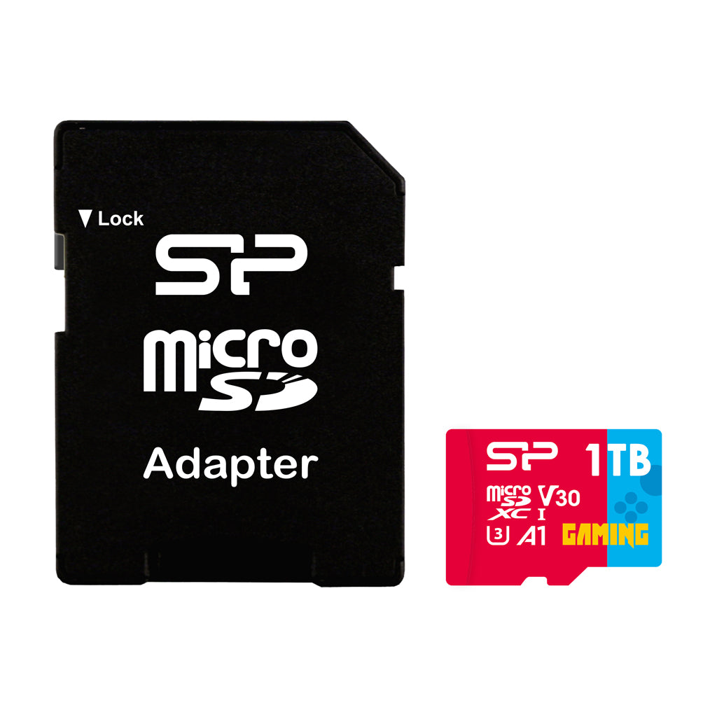 Silicon Power Superior Gaming 1TB microSD Card with Adapter 5Yr Wty