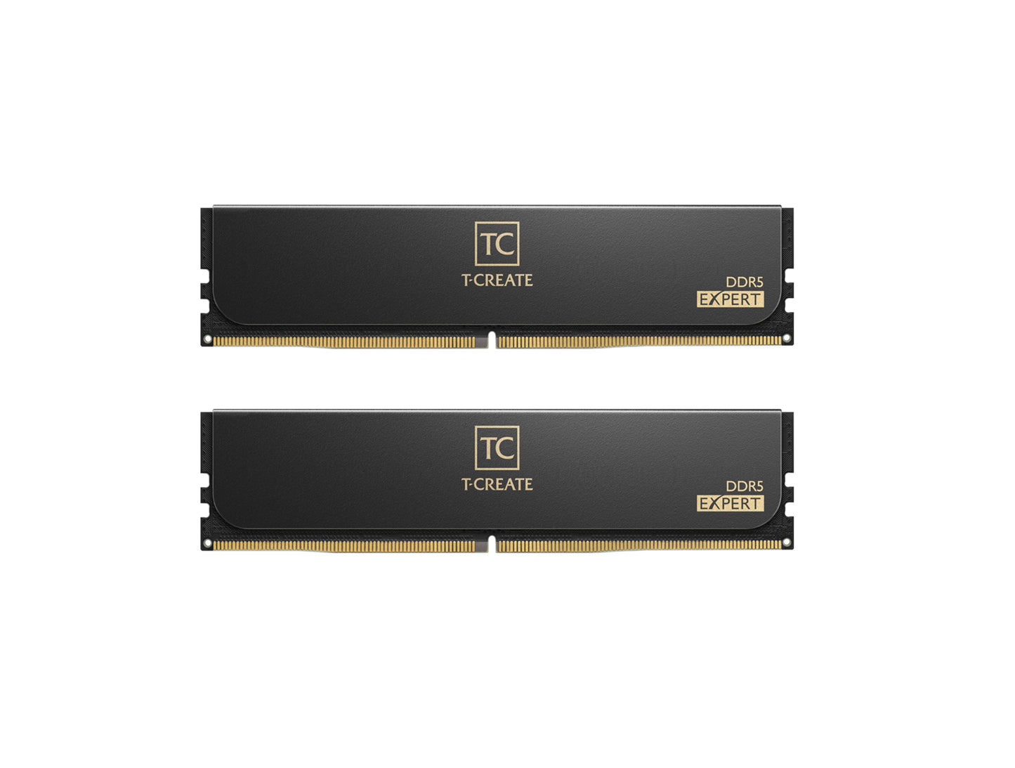 64GB (2x32) 6400mhz CL34 TeamGroup T-Create Expert Overclocking Black DIMM DDR5 RAM