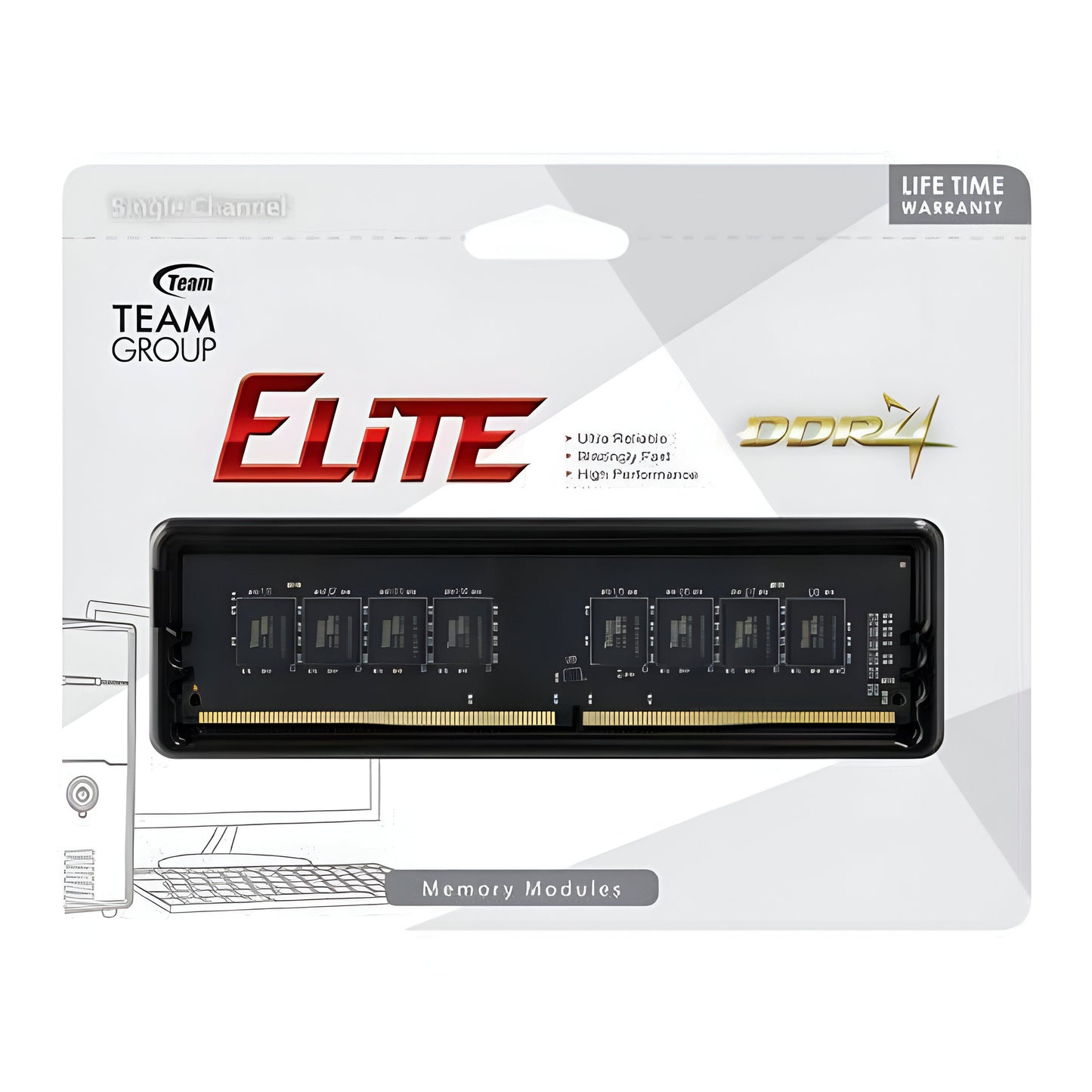 8GB 3200mhz TeamGroup Elite DIMM DDR4 RAM