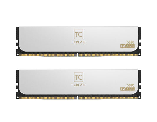 32GB (2x16) 6000mhz CL38 TeamGroup T-Create Expert White DIMM DDR5 RAM