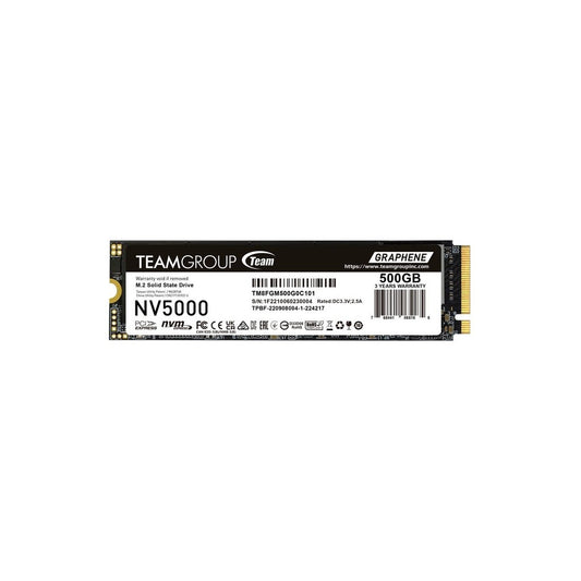 TeamGroup NV5000 500GB 4500MB/s PCIe 4.0 M.2 NVMe SSD
