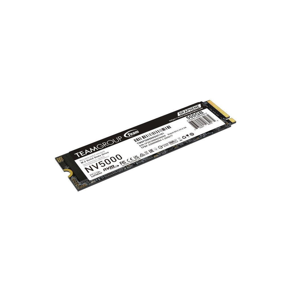 TeamGroup NV5000 500GB 4500MB/s PCIe 4.0 M.2 NVMe SSD