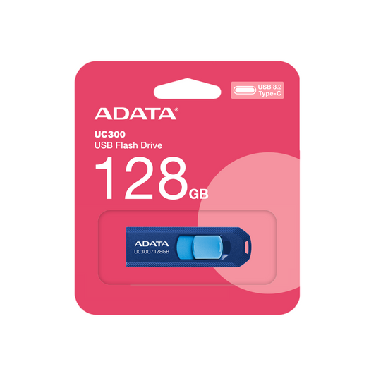 ADATA UC300 128GB USB 3.2 Type-C Flash Drive 5Yr Wty