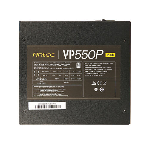 ANTEC VP550P PLUS 550W 80 Plus 3 Year Warranty ATX PSU
